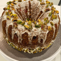 The Good Blondie Pistachio Delight cake