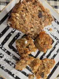 GF Oats Carrot-Cake Loaf
