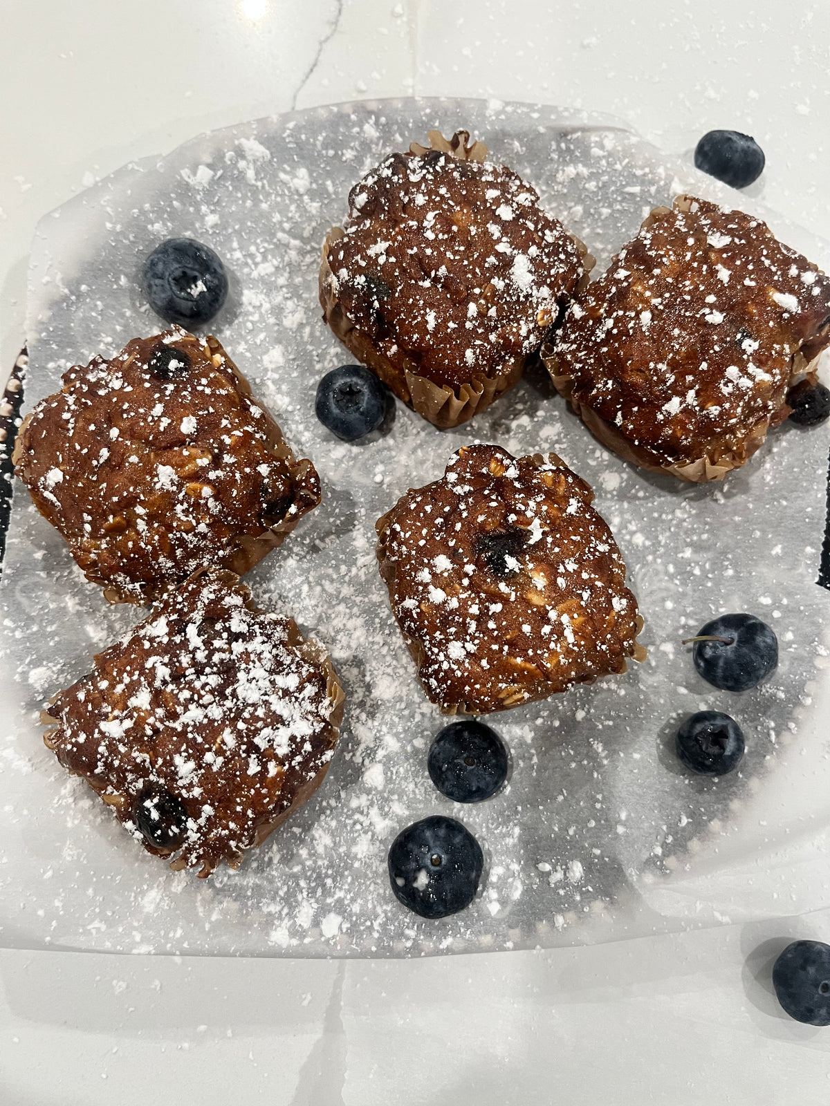 GF Oats Blueberry Bliss  Good Blondies (Nut-Free)