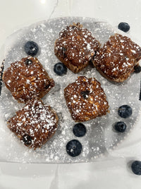 GF Oats Blueberry Bliss  Good Blondies (Nut-Free)